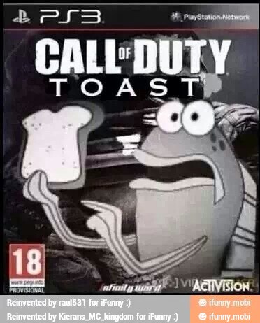 225
CALL-DUTY
TOAST
Y
rones I a
e
y