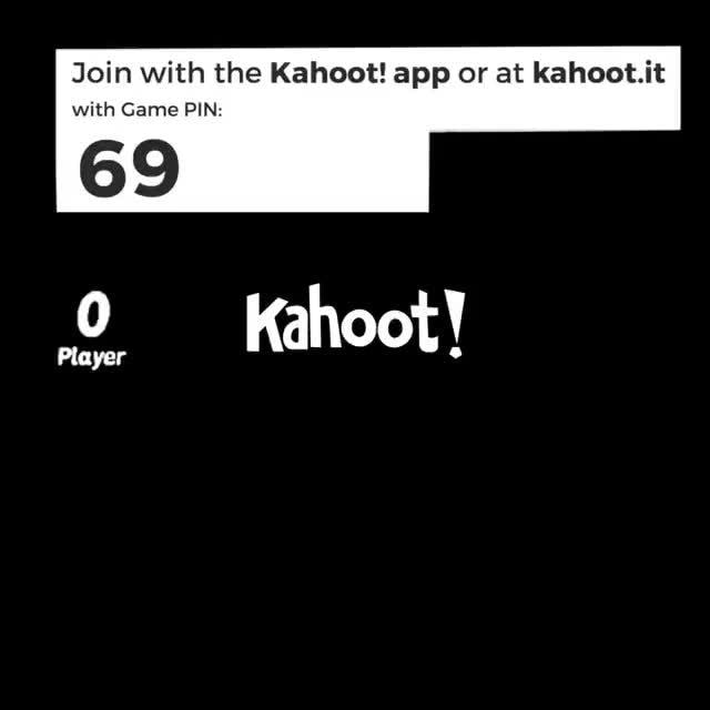 kahoot it game pin