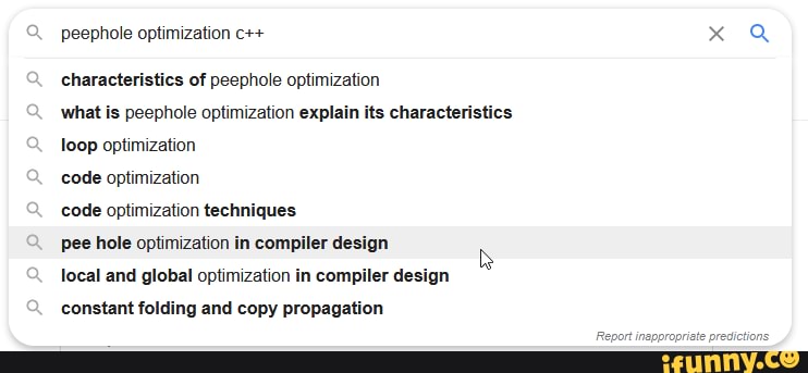 Peephole Optimization C Characteristics Of Peephole Optimization What 