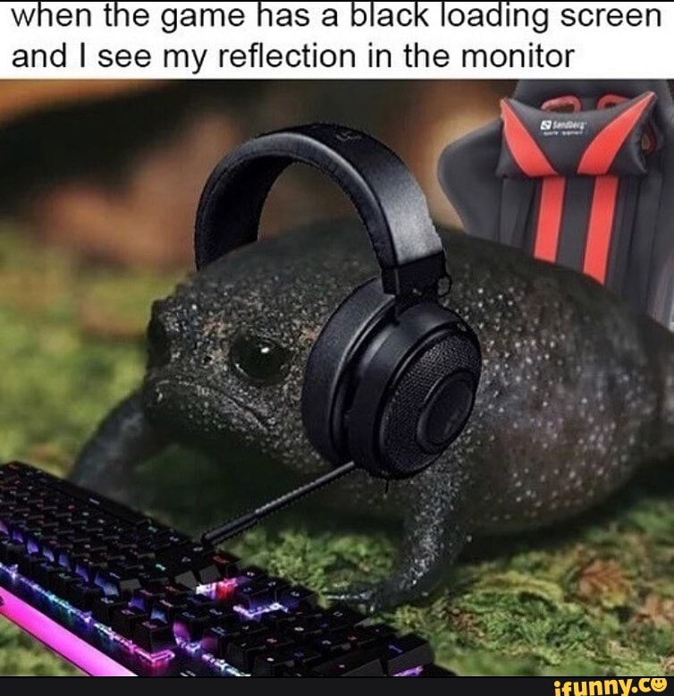Loading Screen Reflection Meme Afro Loading Memes