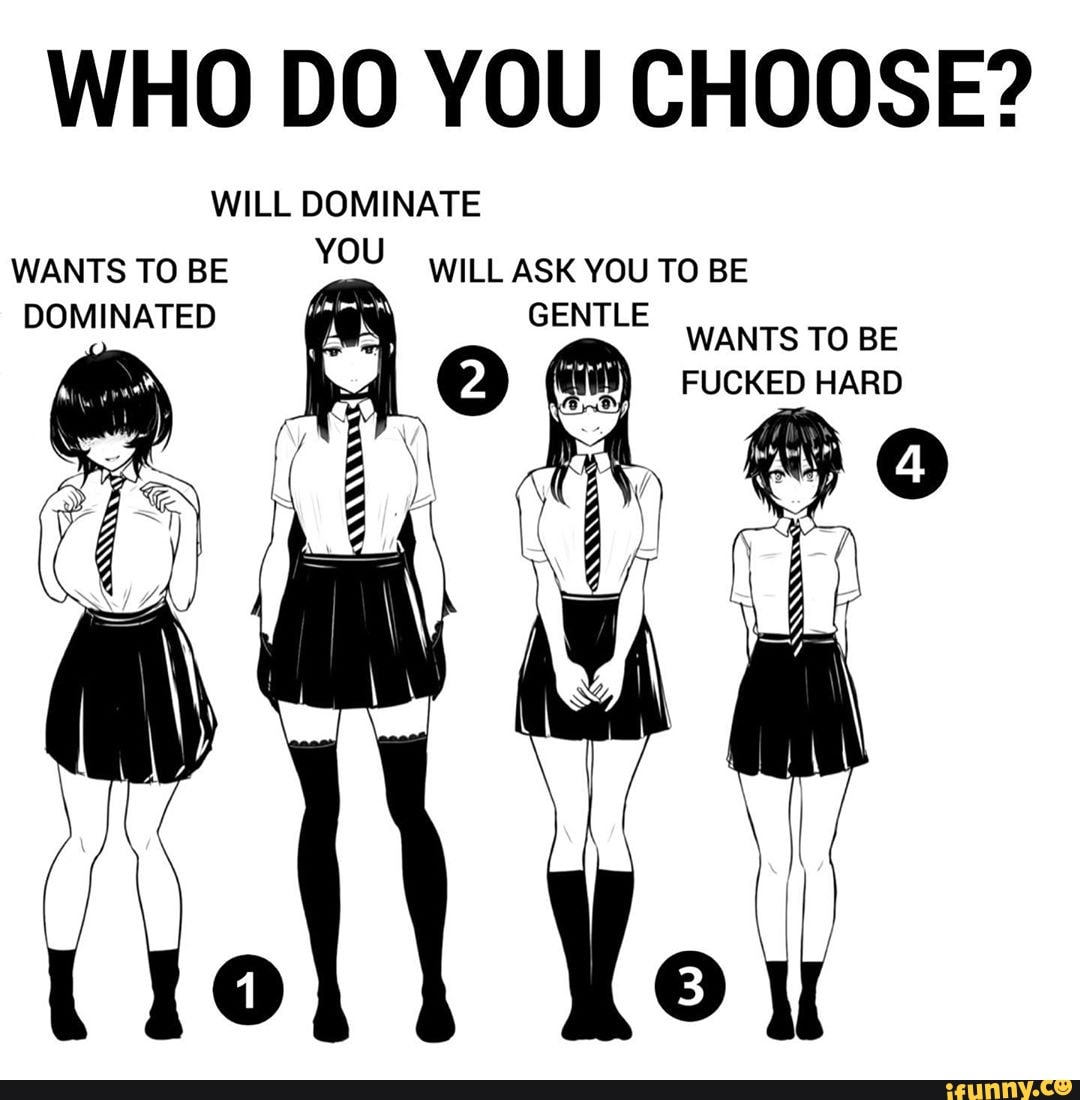 Wants to be dominated meme original
