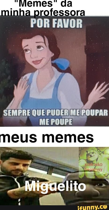 minha professora
POR