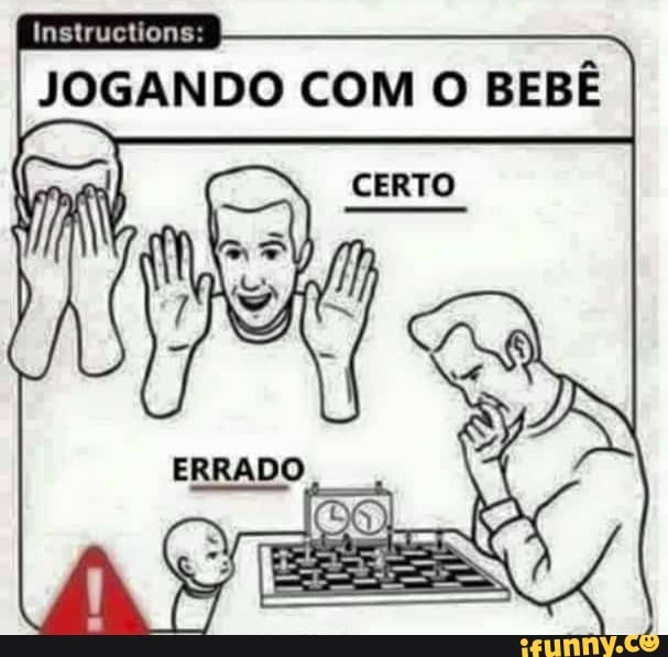 Instructions: JOGANDO COM O BEBÊ - iFunny