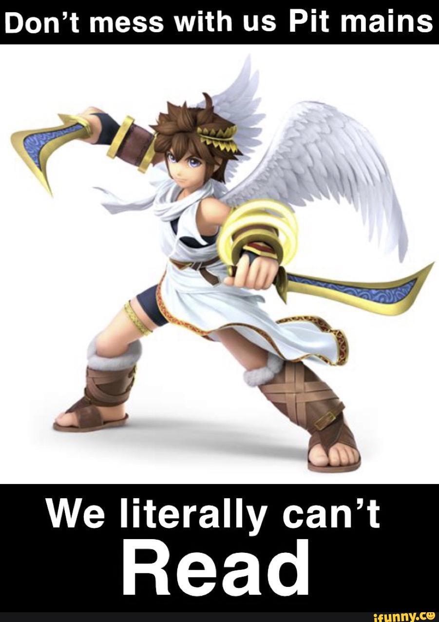Don't mess with us Pit mains
Read