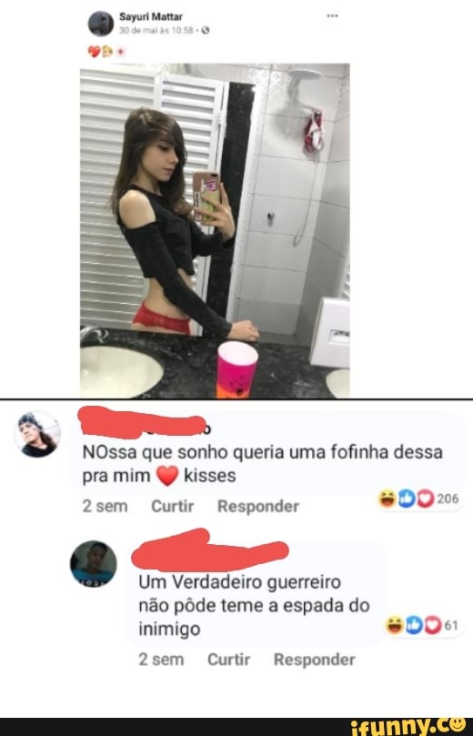 NOssa que sonho queria uma fofinha dessa
mim kisses
2sem Curtir Responder
4
Um Verdadeiro guerreiro
não pôde teme a espada do
