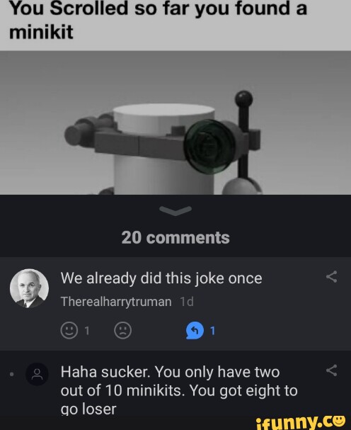 Mini Kit Meme Minikit memes. Best Collection of funny Minikit pictures on iFunny
