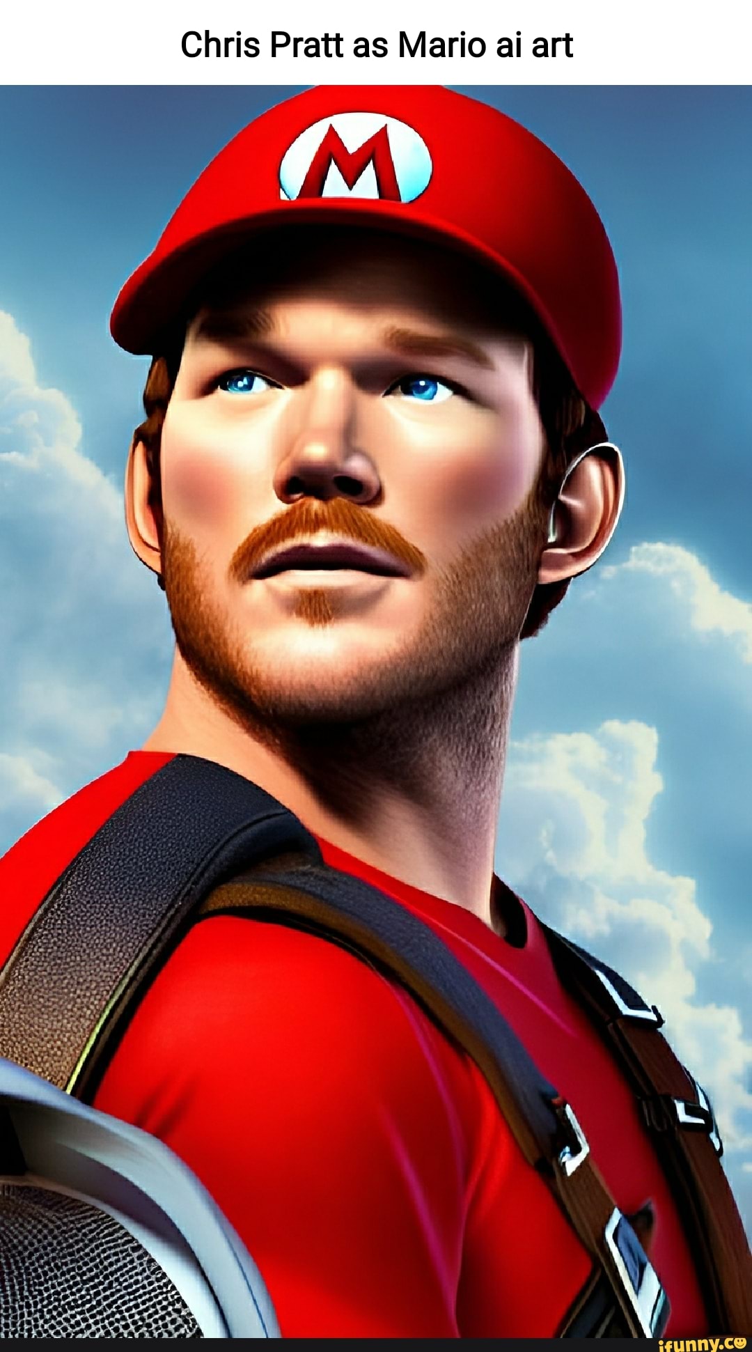 Chris Pratt As Mario Ai Art Ifunny