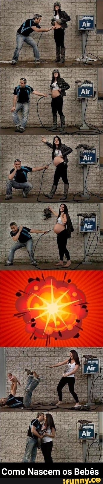 Como Nascem os Bebês