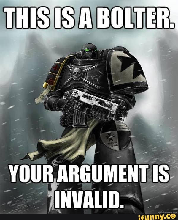 your argument is invalid