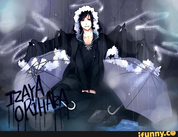 anime, animu, fanart, durarara, izaya