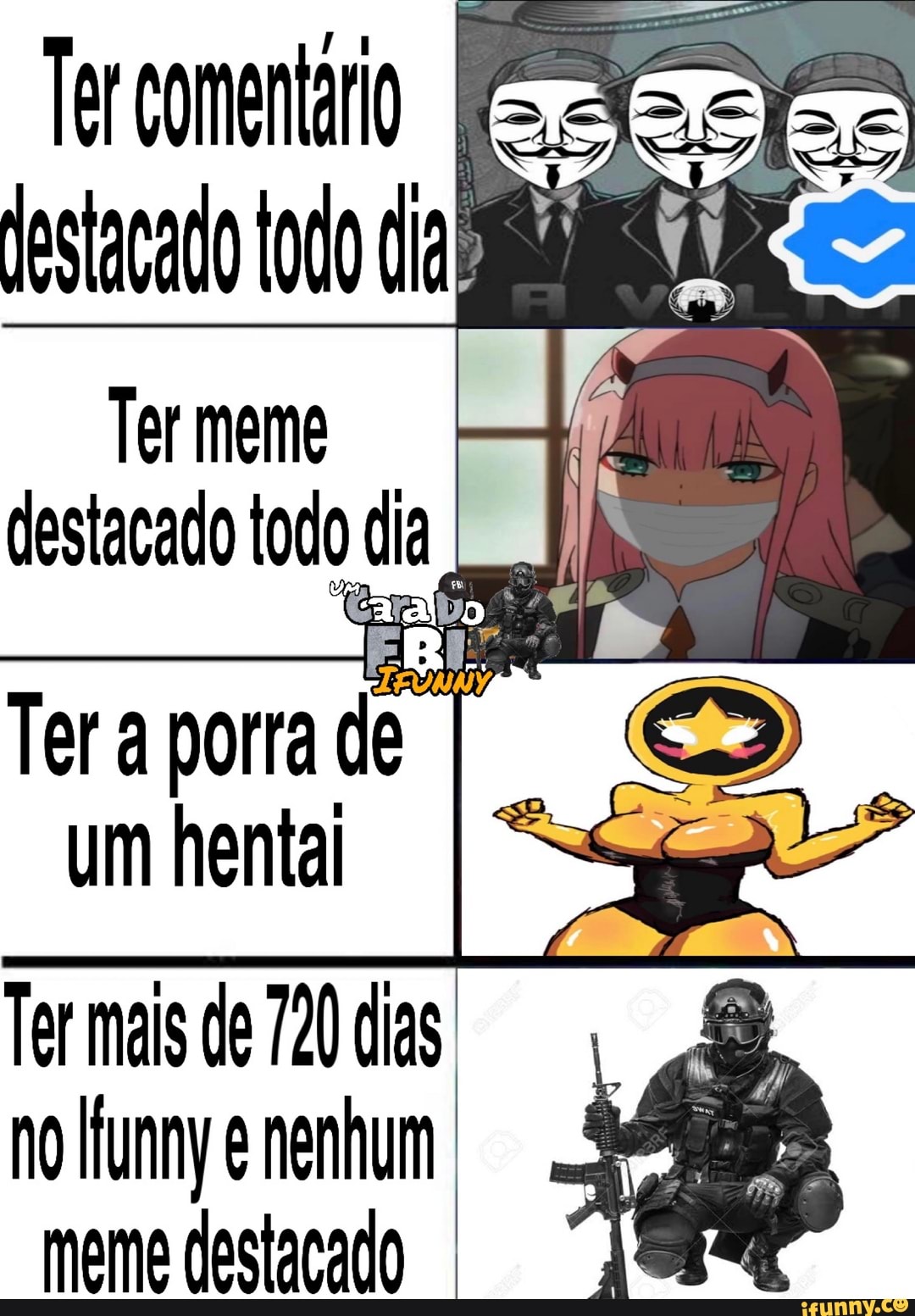destacado lodo di
Teraporrade I
no lfunny € nenhum
meme destacado