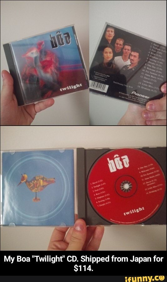 貴重 bôa twilight CD