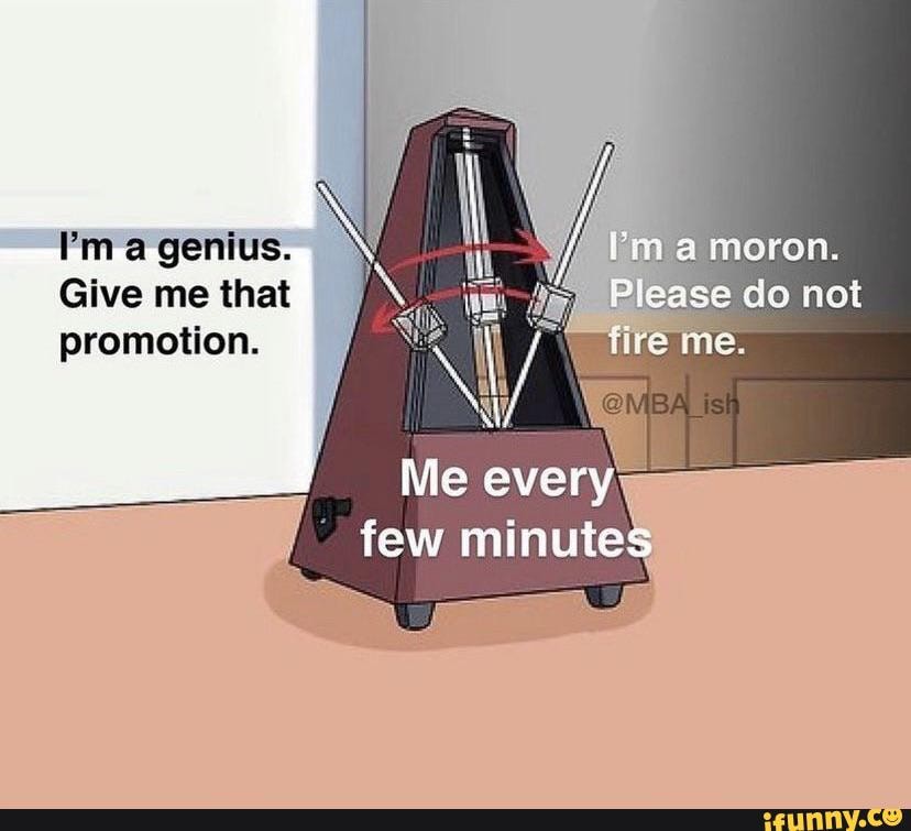 On a 19 rubber duck scale, how are things going today? )