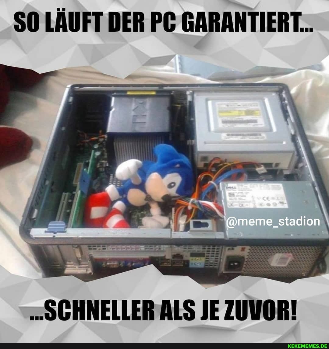 SO LÄUFT DER PC GARANTIERT...
SCHNELLER ALS JE ZUVOR!
