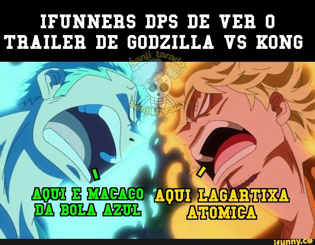 IFUNNERS PS DE VER O TRAILER DE GODZILLA VS KONG