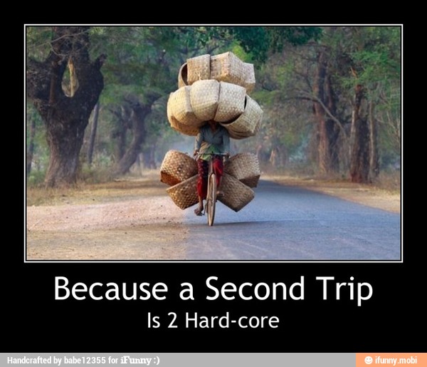 Because a Second Trip
Is 2 Hard-core - Because a Second Trip
Is 2 Hard-core