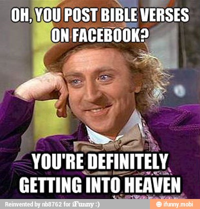 OH,YOU! POST BIBLE VERSES
you'
REDI
MAY
GETTING INTO. HEAVEN