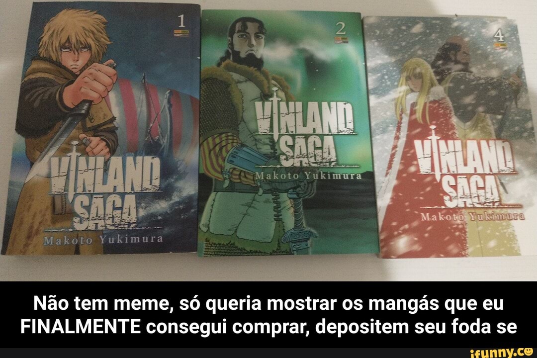 Não tem meme, só queria mostrar os mangás que eu
FINALMENTE consegui comprar, depositem seu foda se - Não tem meme, só queria mostrar os mangás que eu FINALMENTE consegui comprar, depositem seu foda se