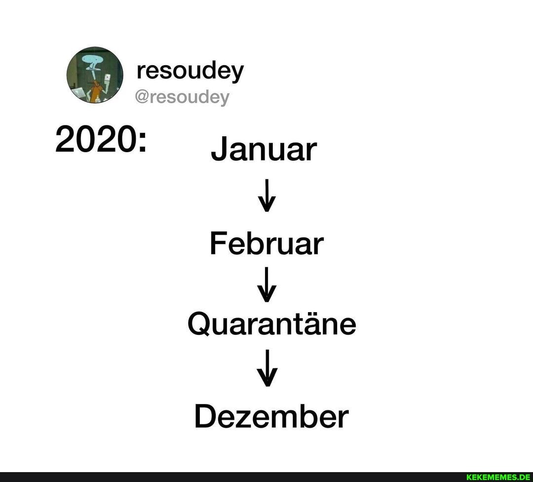 resoudey
@resoudey
Januar
Februar
Quarantäne
Dezember
