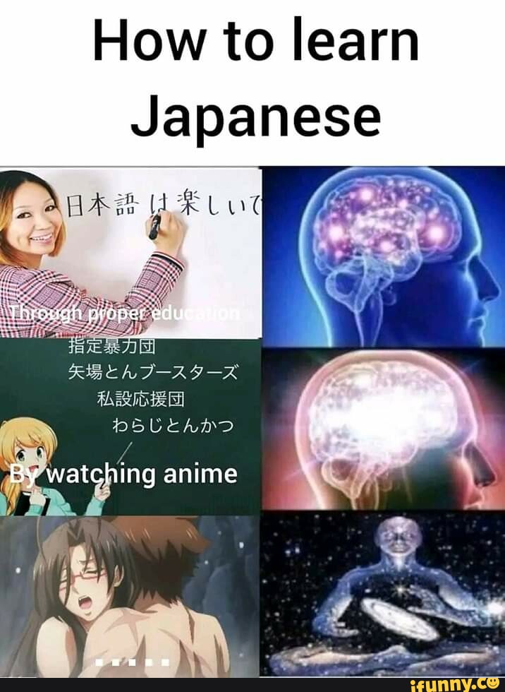 How to learn Japanese ng anime 