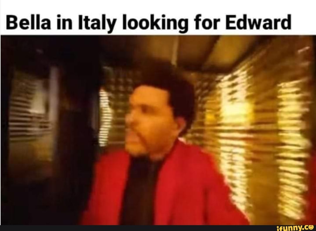 Bella in Italy looking for Edward