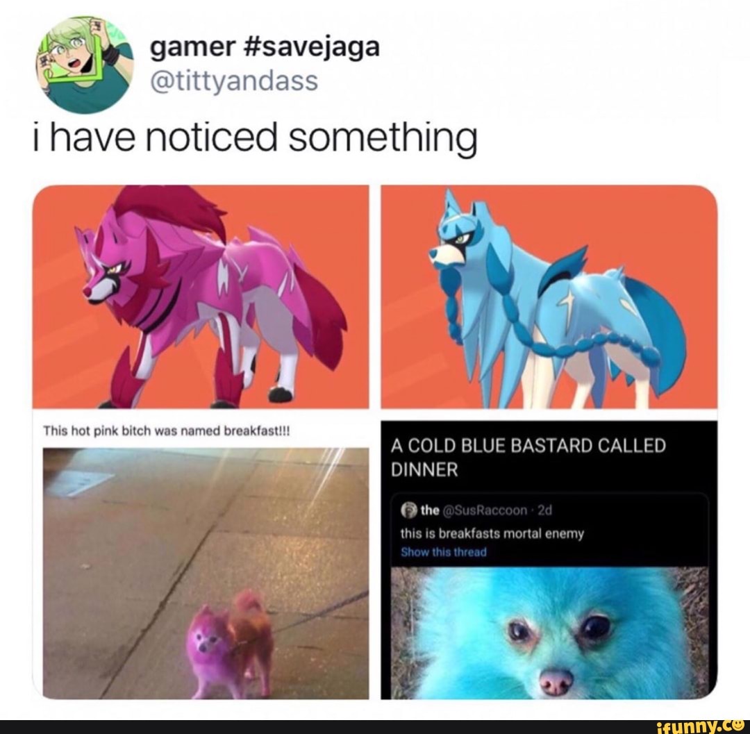ey gamer #savejaga
@tittyandass
i have noticed something