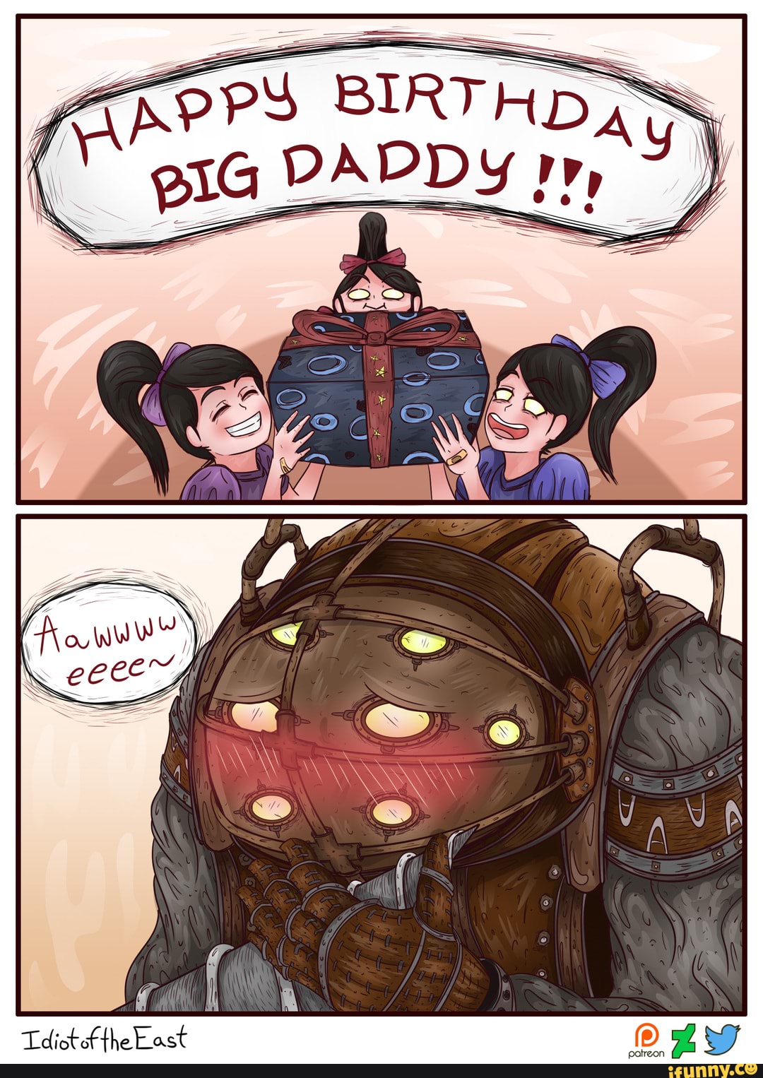 bioshock, cute, kawaii, bioshock_2, happybirthday, east, sf.
