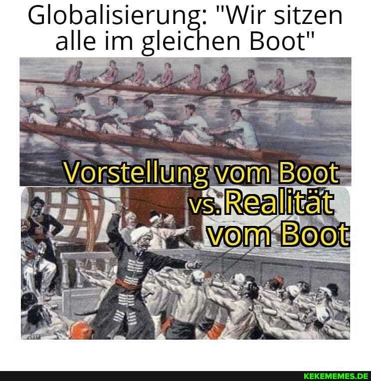 Globalisierung: "Wir sitzen alle im gleichen Boot"