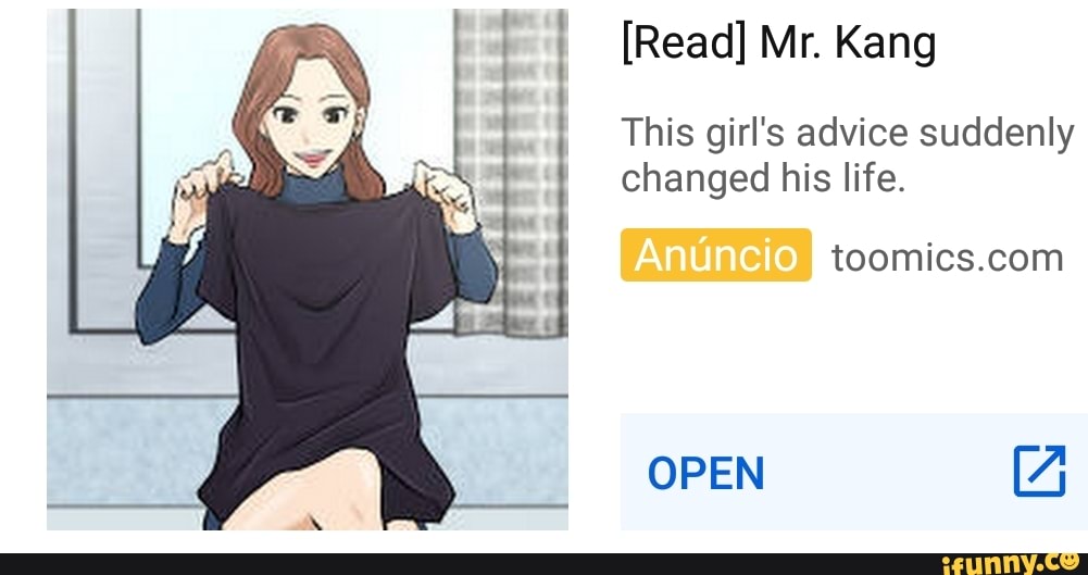 This girl's advice suddenly
changed his life.