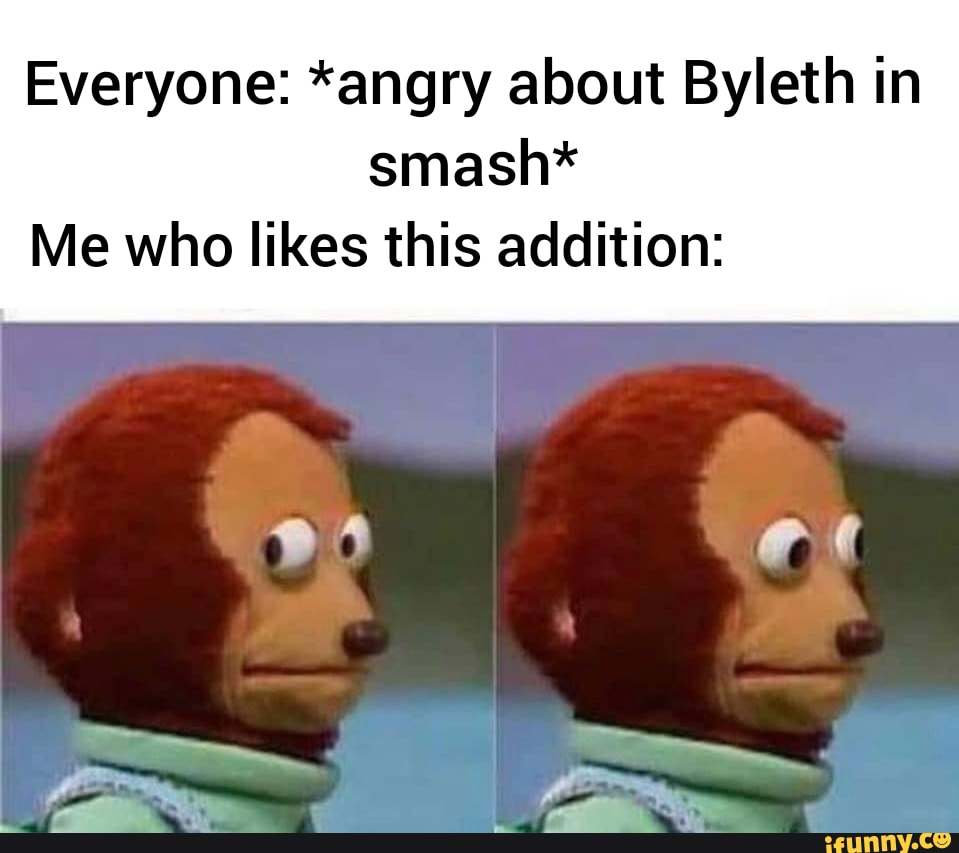 Everyone: *angry about Byleth in
smash*
Me who likes this addition: