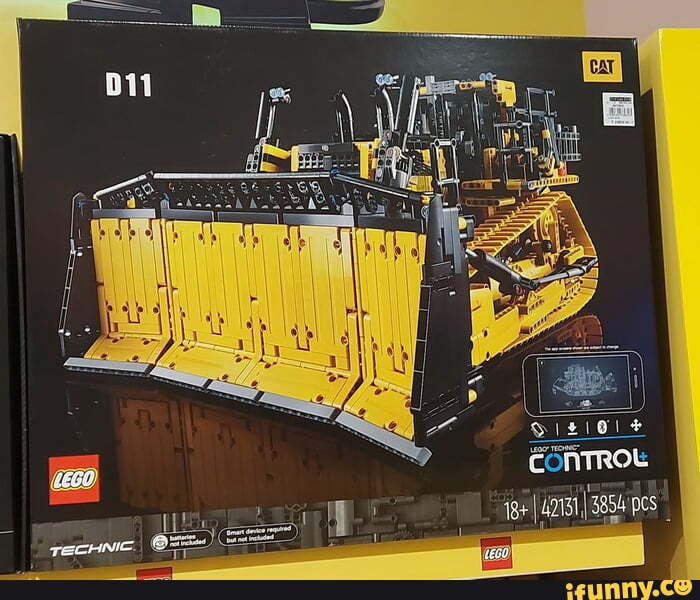 Lego_42131_technic_app_controlled_cat_d11_bulldozer_set memes. Best ...