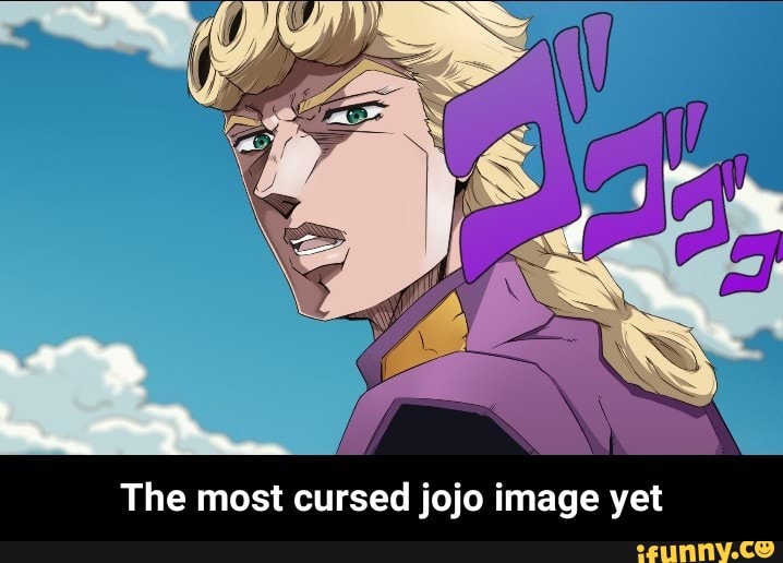 The most cursed jojo image yet - The most cursed jojo image yet.