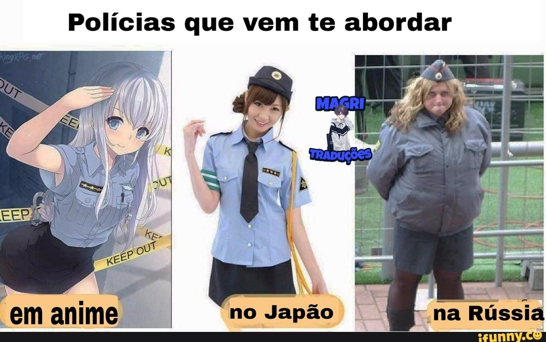 Polícias que vem te abordar
Rússia
em