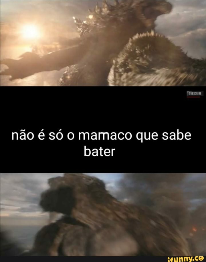 não é só o mamaco que sabe bater
TR