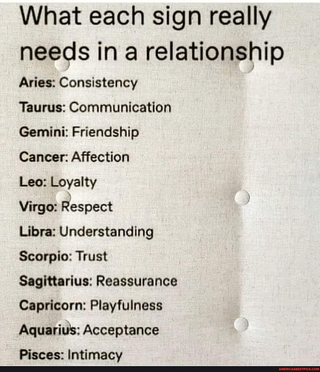 What gemini needs in a relationship?