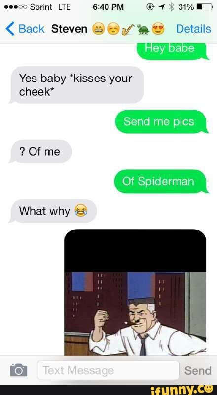 Pics of spiderman send me Spider ID