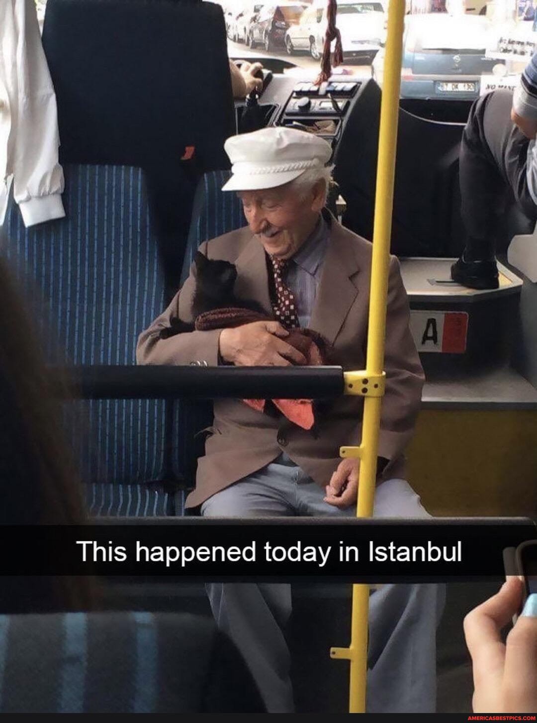 This happened today in Istanbul