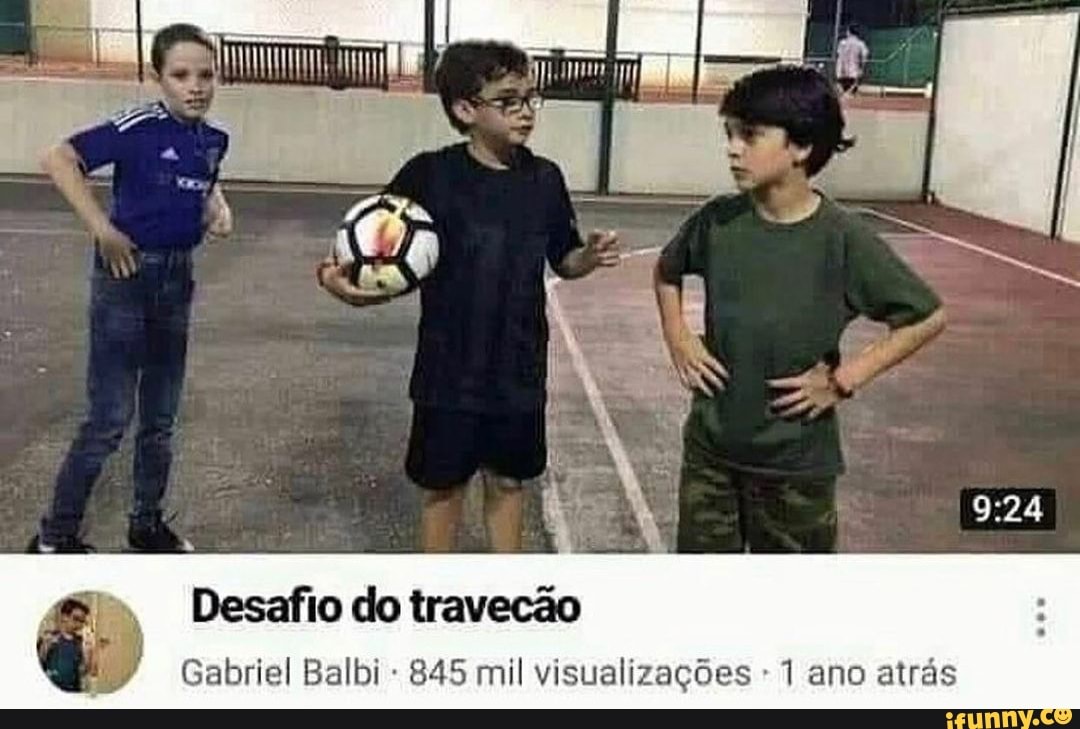 te
Desafio do travecão
Gabriel Balbi 845 mil visualizações 1 ano atrás