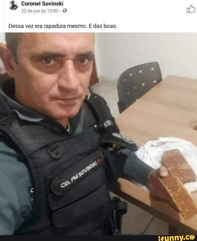 Dessa vez era rapadura mesmo. E das boas.