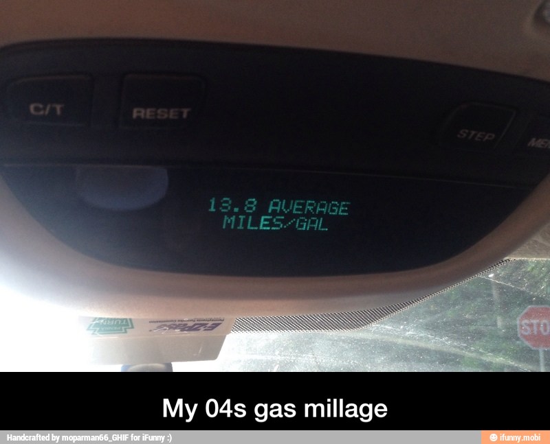 My 04s gas millage - My 04s gas millage