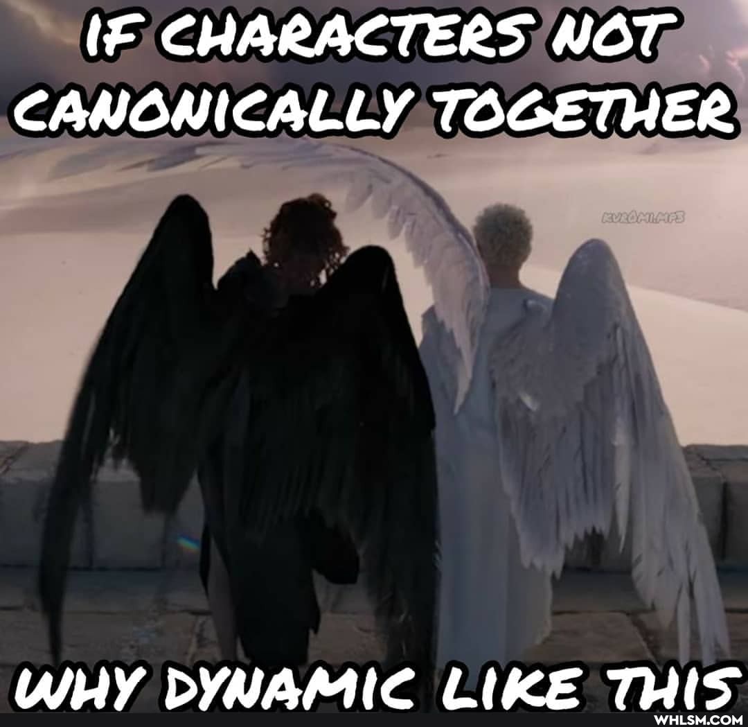 CHARACTERS NOT CANONICALLY TOGETHER
WHY DYNAMIC LIKE THIS