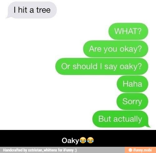 I hit a tree - Oakyππ