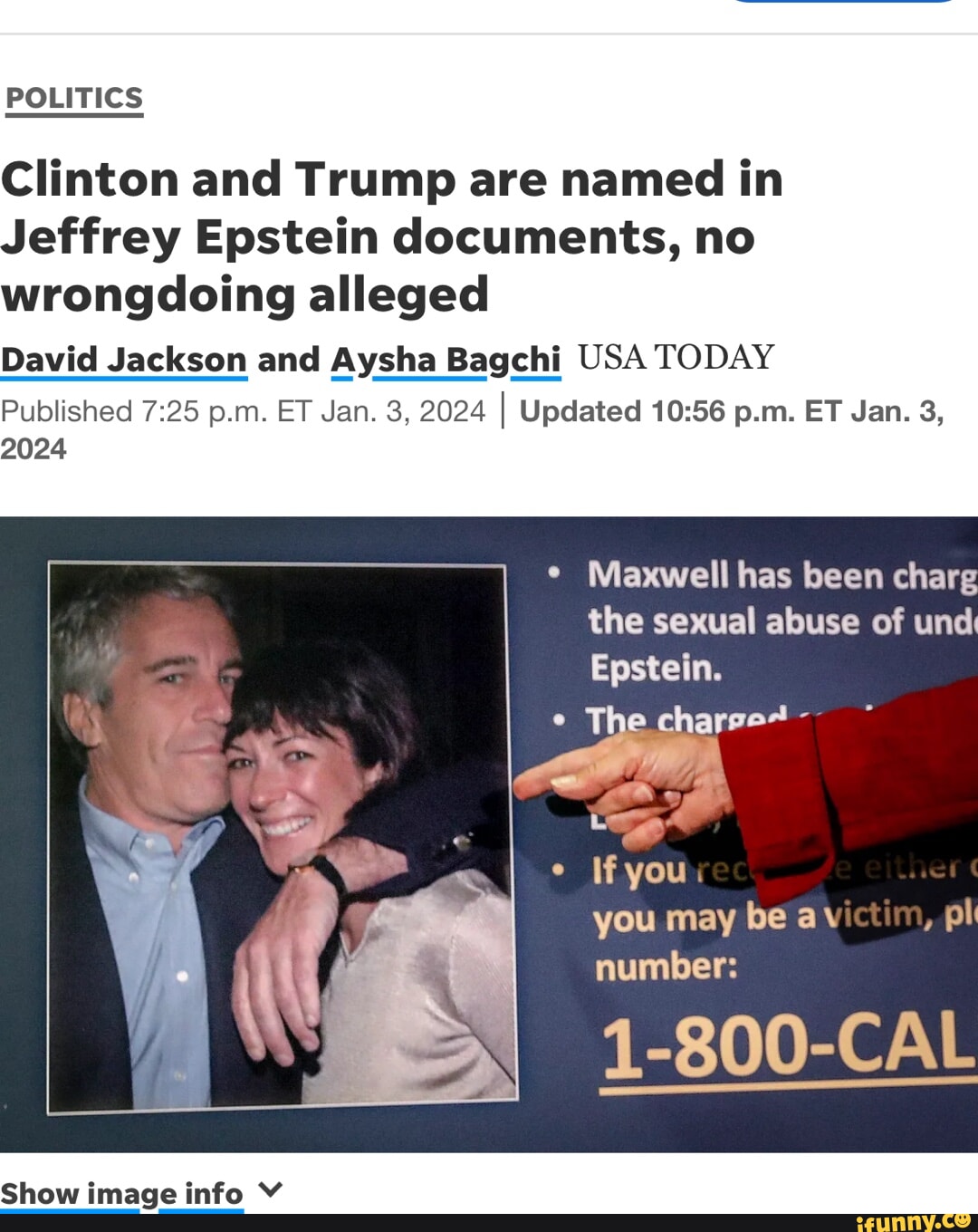 POLITICS 2024 Clinton And Trump Are Named In Jeffrey Epstein Documents   19a893a8b0d50b405a1a8fa93de852e969d2bf7d6a503ba71defb56d70290d5b 1 