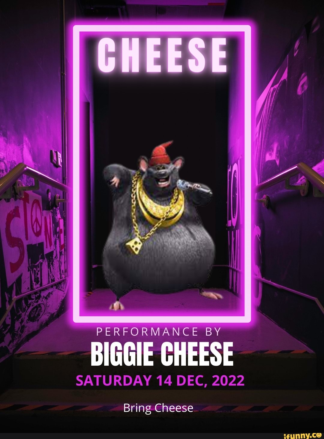 Performance By Biggie Cheese Saturday 14 Dec 2022 Bring Cheese Ifunny