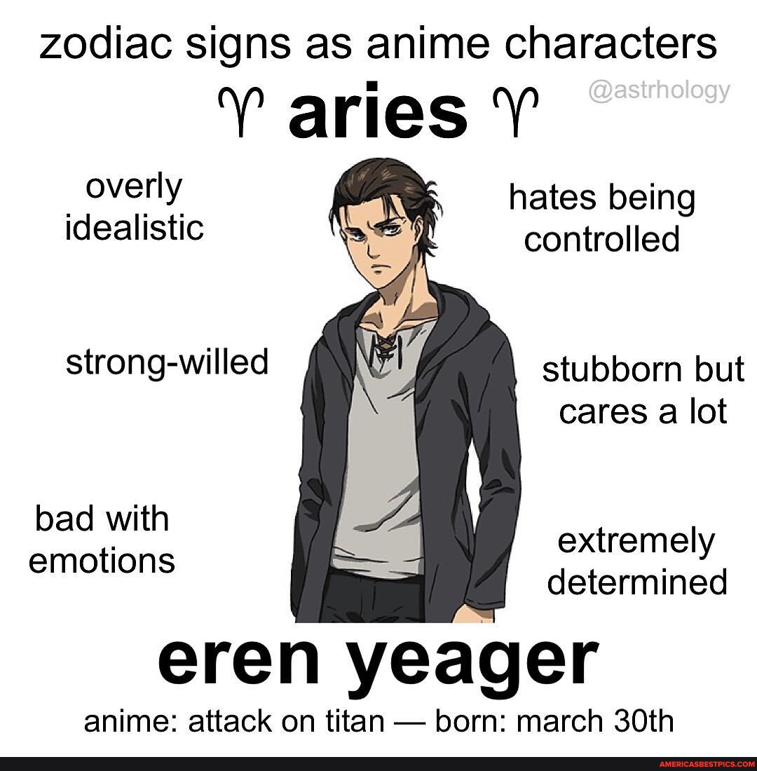 Top 10 Aries Anime Characters Best List