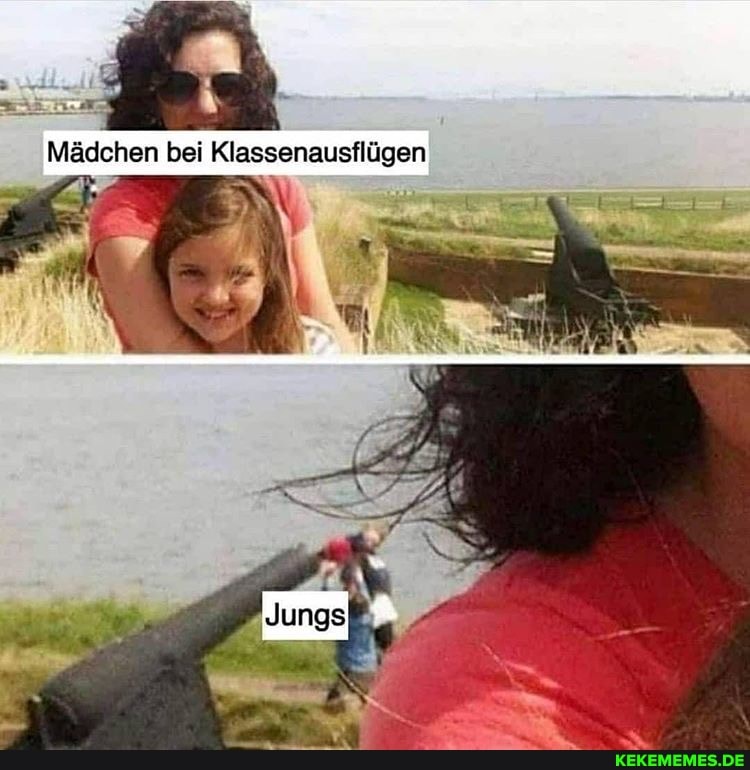 Mädchen bei Klassenausflügen