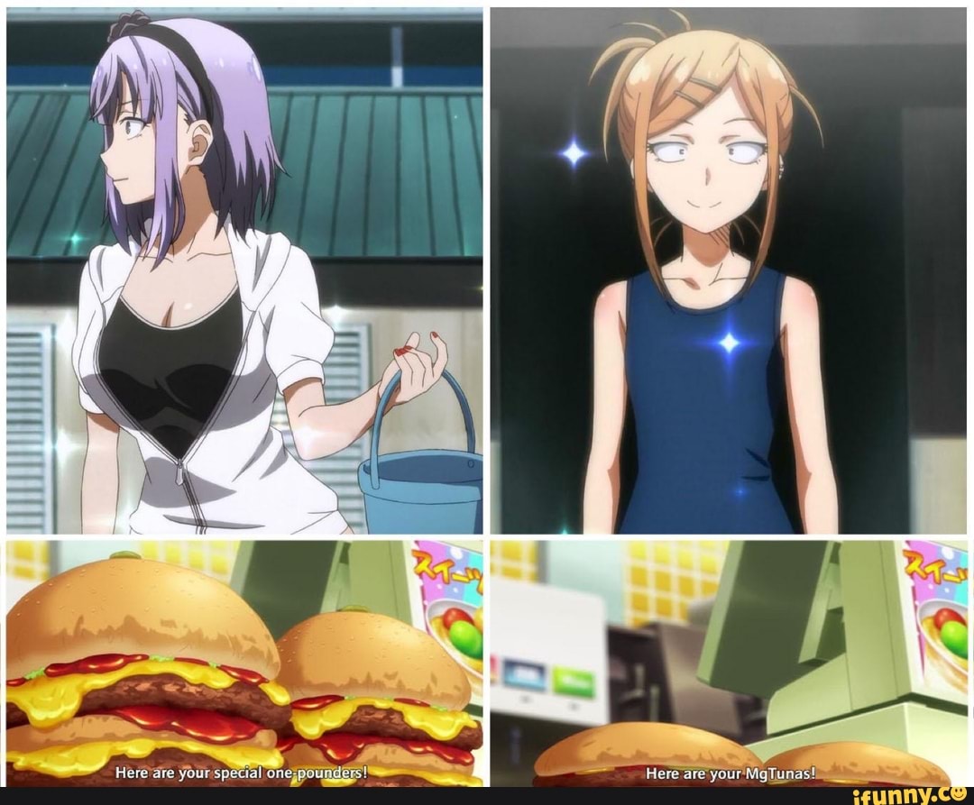 Barbecue sauce on anime boobies