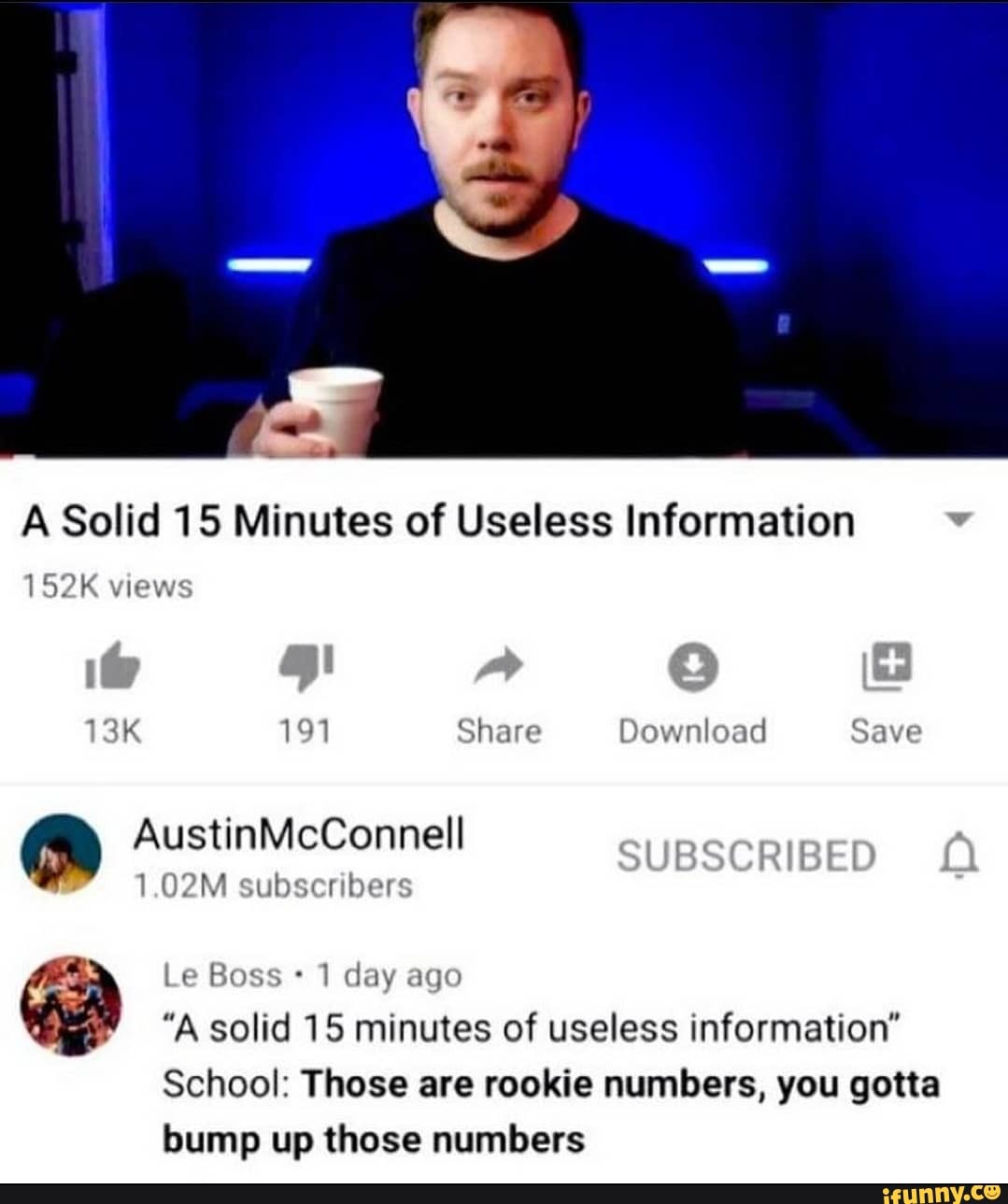 A Solid 15 Minutes of Useless Information 152K views 191 Share Download ...