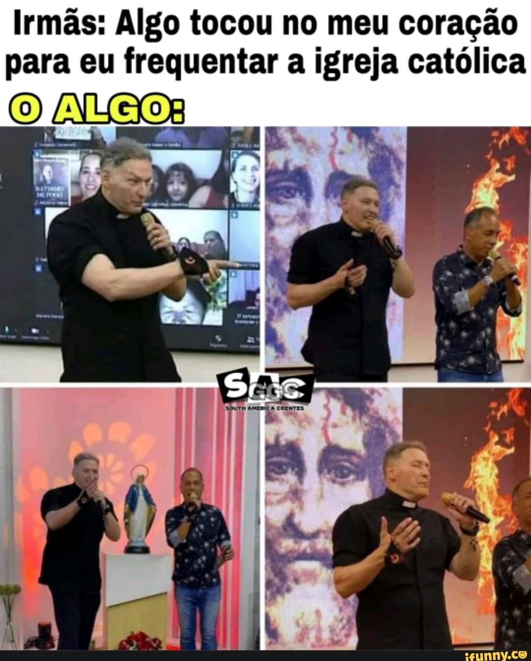 Irmãs: Algo tocou no meu coração para eu frequentar a igreja católica
