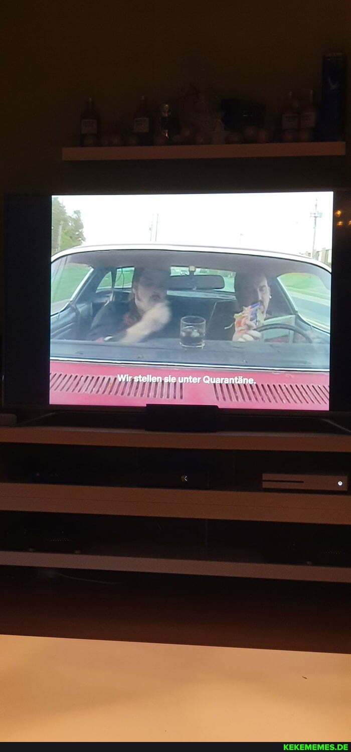 Wir stellen sie unter Quarantäne.